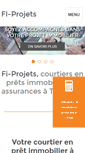 Mobile Screenshot of fi-projets.fr